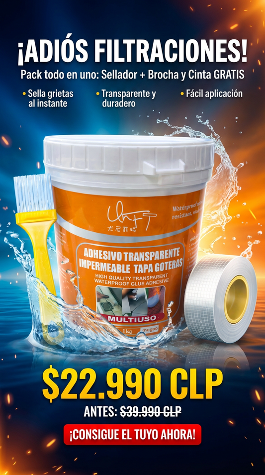 SELLADOR TRANSPARENTE E IMPERMEABLE 1 Kg